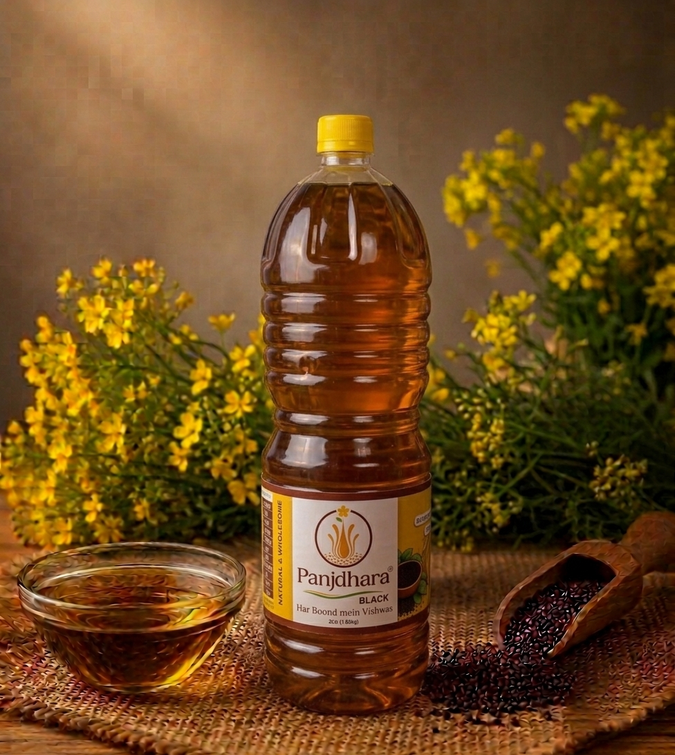 2 Litre mustard oil bottle