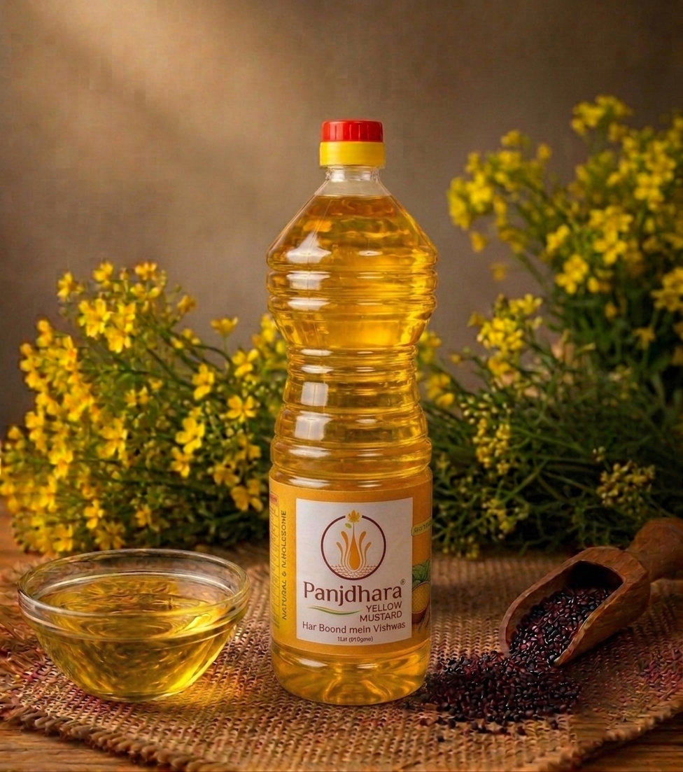 500 ml mustard oil bottle